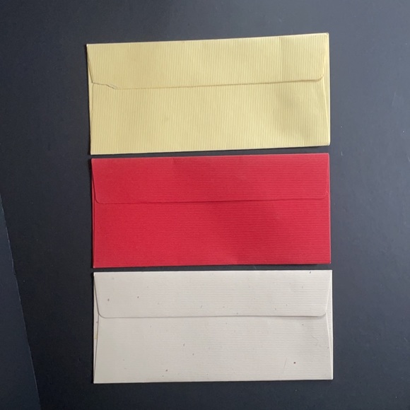 Lot of 3 New Unused Handmade Cards, Money Holders, Gift Envelopes - Picture 2 of 4